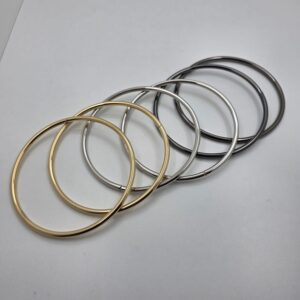 Par de asas redondas metal 10cm