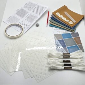 Set Bordado Sashiko
