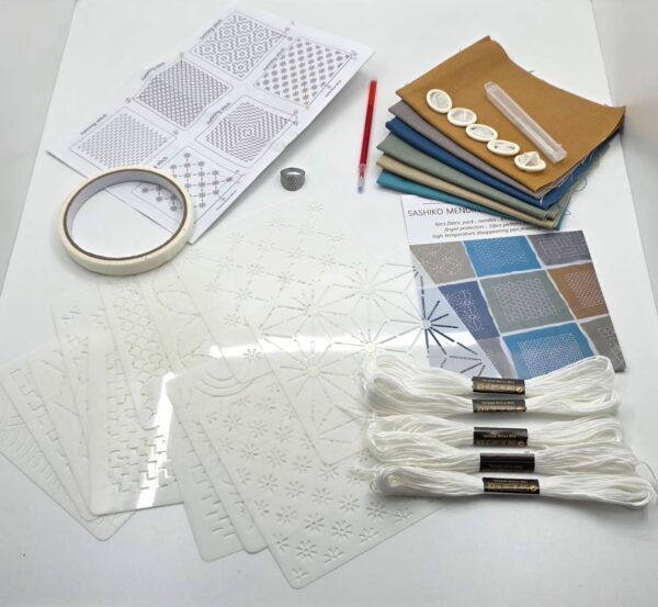 Set Bordado Sashiko