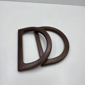 Par de asas madera 8.5cm - Marrón