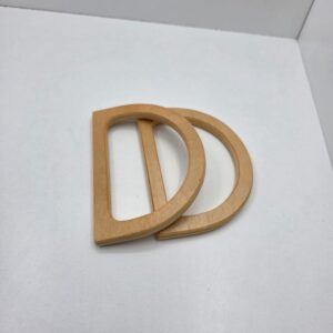 Par de asas madera 8.5cm - Natural