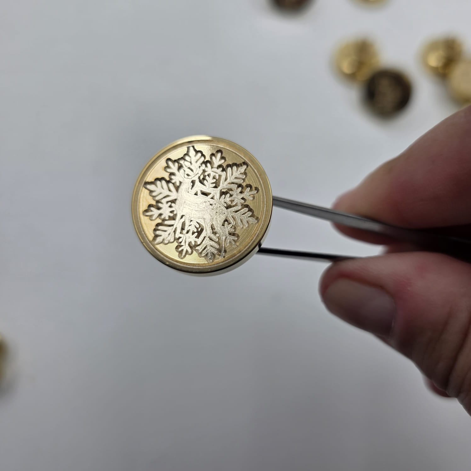 Sellos de latón 2.5cm Arabescos - Imagen 6